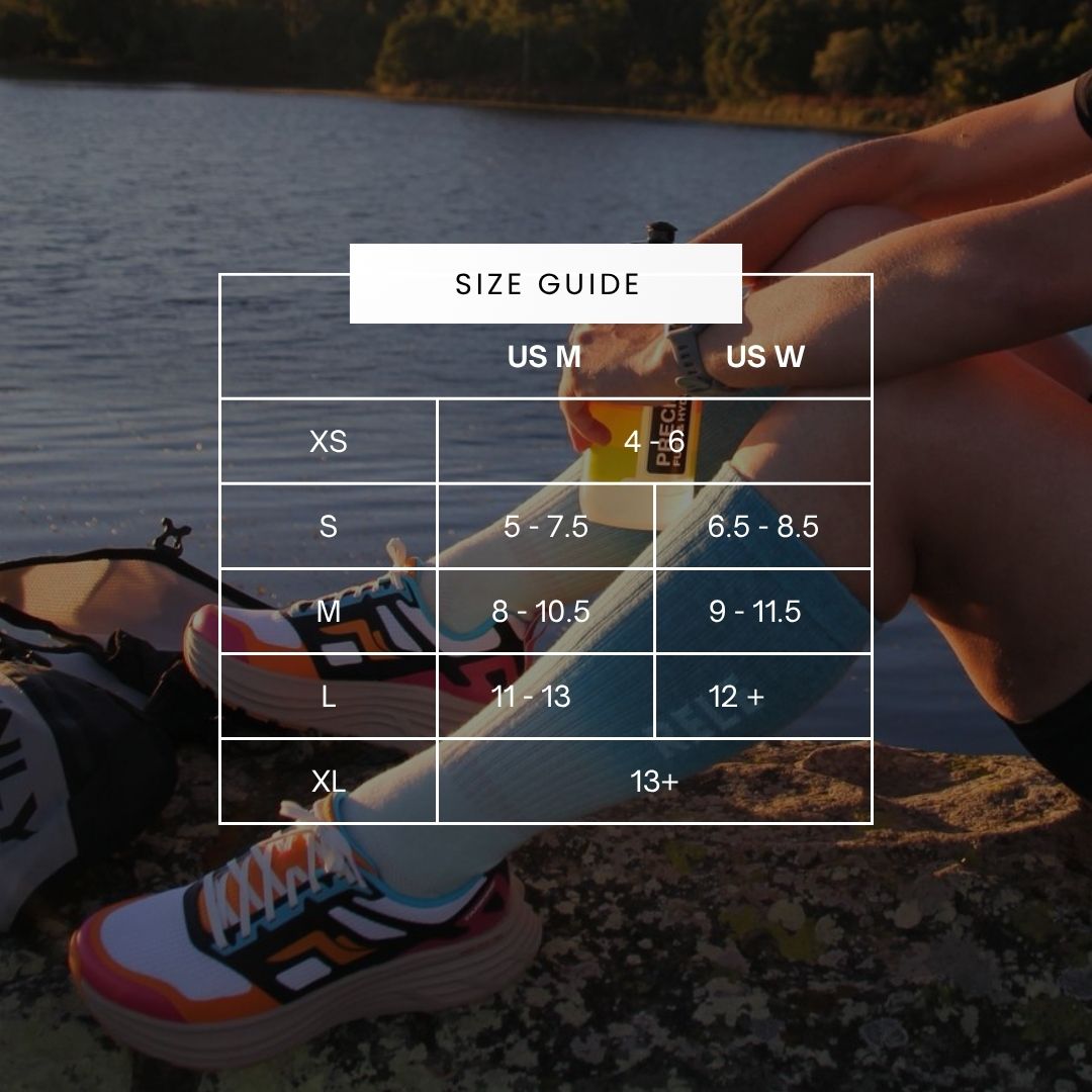 LIMITED EDITION: Over-The-Calf Trail Toe Socks