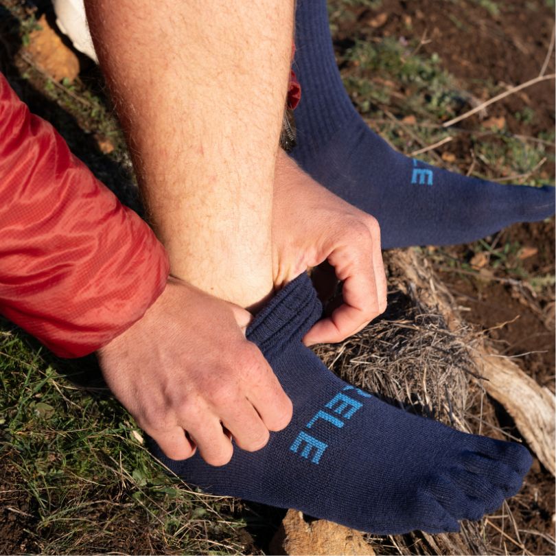 PRE ORDER: Hardcore Harry's x Rele Crew Toe Socks