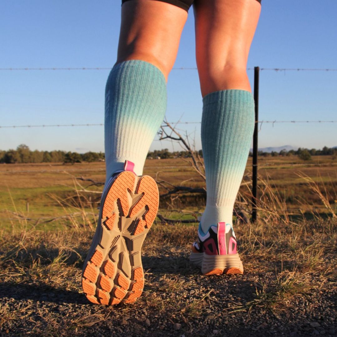 LIMITED EDITION: Over-The-Calf Trail Toe Socks