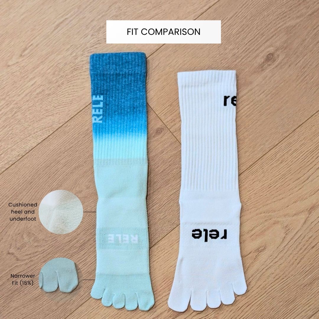 LIMITED EDITION: Over-The-Calf Trail Toe Socks